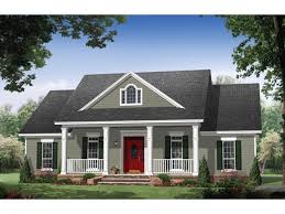 Ranch style homes are generally one story low pitched homes with large picture front windows and sliding glass doors which open to the patio in the back. Two Story Colonial Style House Plans Best Home Style Inspiration