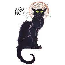 Le Chat Noir Cat Art Chat Noir
