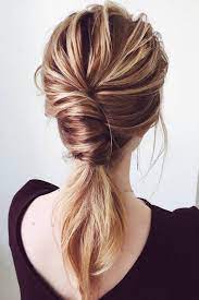 35 Unique Low Ponytail Ideas For Simple But Attractive Looks Ponytail Hairstyles Easy Low Ponytail Hairstyles Side Ponytail Wedding Hairstyles