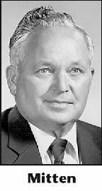 RICHARD MITTEN Obituary (1928