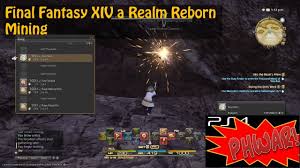 When logging in to final fantasy 14's third expansion for the first time, you have a decision to make. Ps4 Fungathering Classes In Ffxiv Intro To Mining