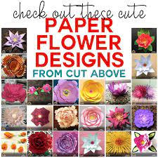 Free pdf/svg/dxf patterns and pdf files for all of these gorgeous paper flowers. Paper Flower Designs That Will Blow You Away Jennifer Maker