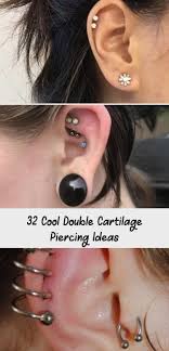 Check spelling or type a new query. 32 Cool Double Cartilage Piercing Ideas Piercing 32 Cool Double Cartilage P 32 Cool Do Double Cartilage Piercing Cartilage Piercing Piercings Unique