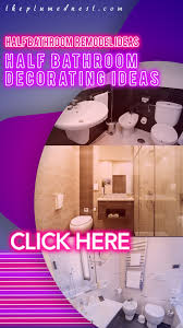 So, today, thanks to different decor options, they perfectly fit into bathrooms of rustic, scandinavian and even. Half Bathroom Remodel In 2021 20 Amazing Ideas And Galleries