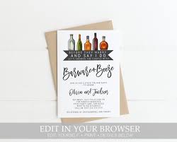 Stock The Bar Invitation Instant Download Template Invite Etsy Engagement Party Invitations Beer Invitation Couples Shower Invitations