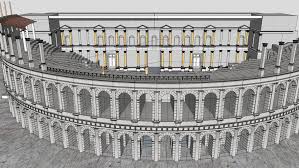 The theatre of marcellus (latin: Theater Of Marcellus 3d Warehouse