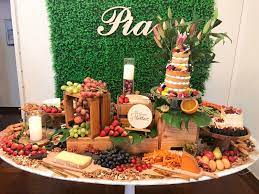 We offer grazing tables in two styling options, flat lay & layered! 21 Grazing Table Ideas By The Green Platters Grazing Tables Vegetarian Platter Platters