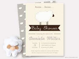 Gray Sheep Baby Shower Invitation Printable By Cutemuseprintable Convite Cha De Bebe Cha De Bebe Ovelhinha Cha De Bebe