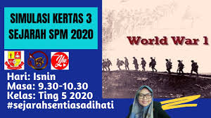 Skema sejarah kertas 3full description. Simulasi Kertas 3 Sejarah Spm 2020 Youtube