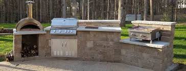 diy kitchen kits outdoor fireplace