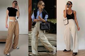 Как красиво носить бежевые брюки летом: 3 модных способа