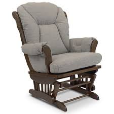 Best Home Furnishings Sona Traditional Glider Rocker With Tufted Cushion Zak S Home Glider Rockers Best affordable nursery glider : glider rockers