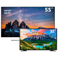 Samsung eletrônica da amazônia ltda., com sede em av. Smart Tv Qled 55 Uhd 4k Samsung 55q80 Smart Tv Led 32 Hd Samsung 32j4290 Em Promocao No Oferta Esperta