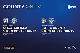 Bt sport live tv streaming. Two Fixtures To Be Televised On Bt Sport Stockport County