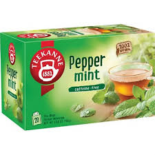 The benefits are plenty and some are yet to be discovered. Teekanne Peppermint Tea