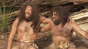 Image result for images jesus and cave men