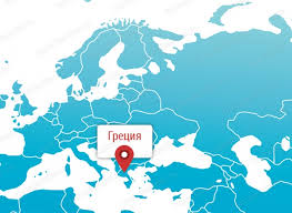 1) der weiße schnee liegt auf der schwarzen erde. Topographische Karte Von Griechenland Griechenland Resorts