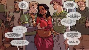 original characters, not enough milk (artist), 1girls, 6boys, bully - R34  Vault