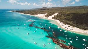 Visiting The Tangalooma Wrecks On Moreton Island Queensland We Seek Travel Best Island Vacation Beautiful Beaches Paradise Australia Vacation