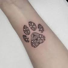 Small paw prints temporary tattoo / 5 tiny paw prints tattoo newyoutattoo. 80 Dog Paw Tattoos How To Get A Dog Paw Tattoo