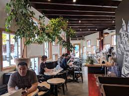 Coffee shop in portland, oregon. Seven Virtues Coffee Roasters The Zipper Location In Portland Or