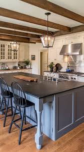 Whereas, light granite colors such as brown and beiges work best in kitchens with shining white appliances and trim. 50 Black Countertop Backsplash Ideas Tile Designs Tips Advice