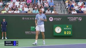 Medvedev besiegt Djokovic-Bezwinger und trifft nun auf Alcaraz