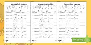 This article will discuss the activesheet object in vba. Autumn Themed Place Value Code Breaking Worksheet Activity Sheet Pack Values Activities Coding Math Code Breaking Math Worksheets With Six Levels Worksheets Math Art Projects For Kids Uses Of Integers Math Placement