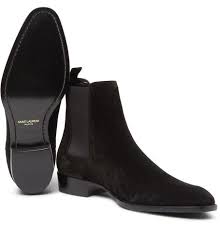 Gucci men's boots black suede chelsea dealer boots uk 6.5 eu 39.5. Saint Laurent Suede Chelsea Boots Suede Chelsea Boots Boots Men Chelsea Boots Men
