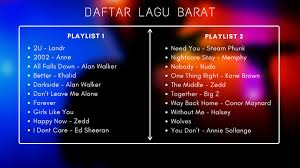 Maybe you would like to learn more about one of these? Lagu Barat Terpopuler Offline For Android Apk Download