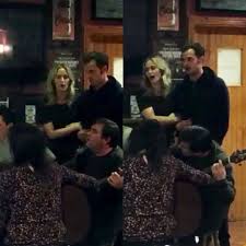 Jamie And Emily Blunt Singing In A Pub In Ireland 16 10 2019 Jamiedornan Emilyblunt Wildmountainthyme Jamie Dornan Emily Blunt Jamie