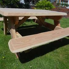 More images for handmade picnic table » 8 Seater A Frame Picnic Table Wooden 180cm Handmade In Wales Rustic
