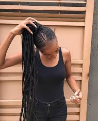 It may vary from above the ears to below the chin. Protective Styling Cornrows Braids For Black Women African Hair Braiding Styles Braided Cornrow Hairstyles