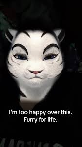 My chinese zodiac is a tiger. This made me way too happy #fyp #whitetiger  #furryfandom #furrytiktok