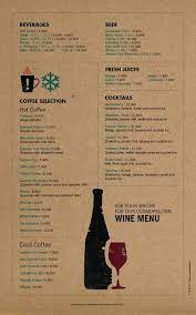art of the menu cozmo cafe back cover menu 菜單 pinterest