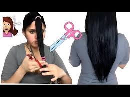 Der größte deai in der geschichte von höhie der löwen! Como Cortar El Cabello En Capas Largas Youtube