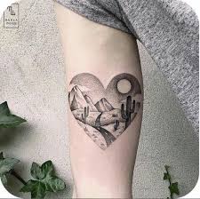 If I Ever Wanted An Arm Tattoo This Is Super Cute But I Would Want Mountains And Trees Shape Tattoo Tattoos Arizona Tattoo
