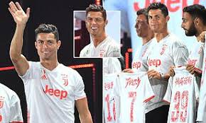 Juventus laid out a record transfer deal to lure cristiano ronaldo to record juventus signing cristiano ronaldo says his move from real madrid is a well thought out decision as the portugal forward aims to help his new. Juventus News Cristiano Ronaldo Joins Team Mates To Launch Brand New White And Red Away Kit Daily Mail Online