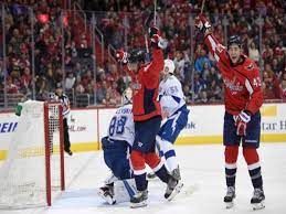 The Washington Capitals Defeated The Tampa Bay Lightning 3 1 To Bring To An End Their Six Game Road Win Eastern Conference Finals Tampa Bay Lightning Lightning