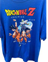 blue dragon ball z 3x anime t shirt | eBay