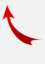 6 px und die farbe fest. Kurve Pfeil Nach Oben Gebogen Rote Pfeilillustration Winkel Bereich Pfeil Png Pngwing