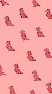 Dino Red Fond D Ecran Telephone Fond D Ecran Pastel Fond D Ecran Colore