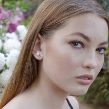 Nick Von K Fantail Studs Sterling Silver