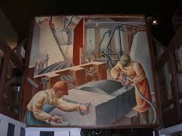 St Cloud Mn Post Office Mural Office Mural St Cloud Mural
