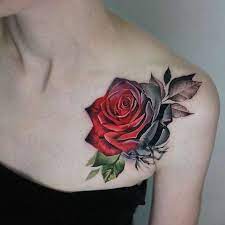 Top 91 Best Red Rose Tattoo Ideas 2021 Inspiration Guide Blue Rose Tattoos Rose Tattoos For Women Red Rose Tattoo