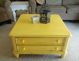 Pin By Morgan March On Home Sweet Home Yellow Coffee Tables Painted Furniture Colors Painted Coffee Tables