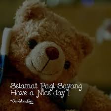 Selamat pagi sayang bulan telah hilang buka mata sayang hari kian siang dan mendatang tak ingin ku lepas semua. Selamat Pagi Sayang Lirik Pagi Cuaca