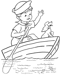 Coloring pages are fun for children of all ages and are a great educational tool that helps children develop fine motor skills, creativity and color recognition! Boat Pictures For Kids Coloring Home