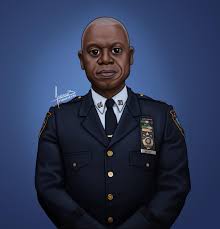 He's a black police captain in new york who also happens to be gay. Captain Holt Fanart By Me Hope You Like It Brooklynninenine