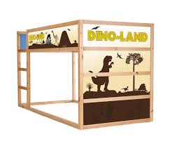 Pin By Susan Debay On Ikea Ikea Kura Dinosaur Stickers Dinosaur Bedding